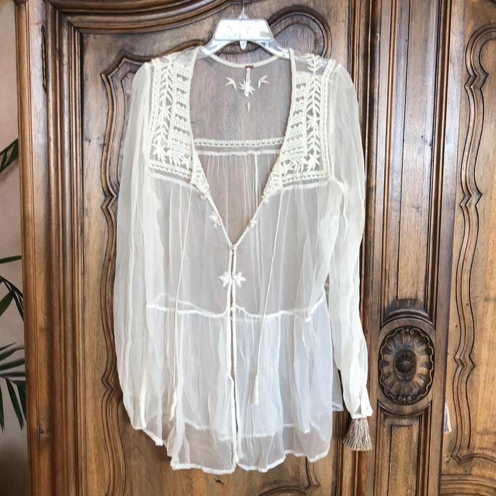 Free People blouse Will accept any fair offer!